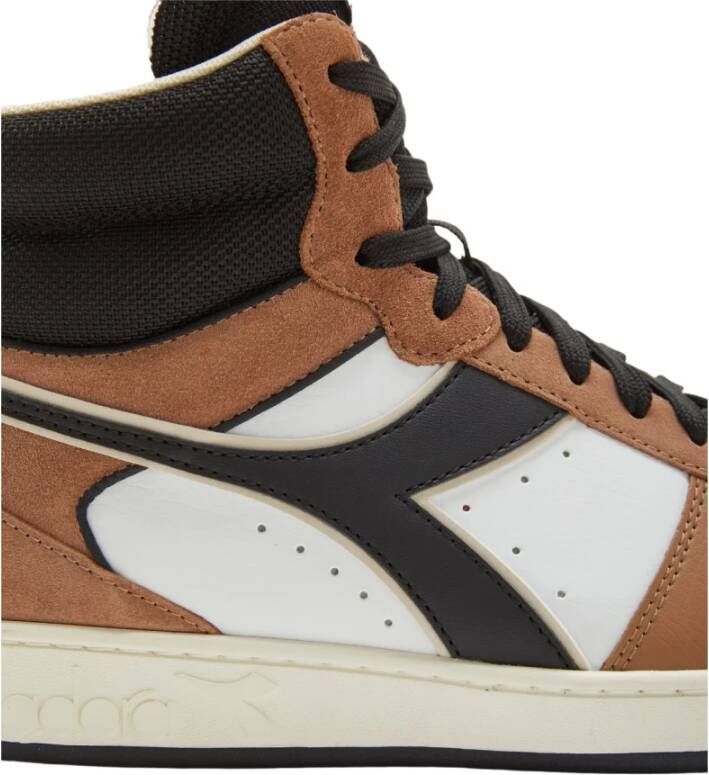 Diadora Magic Basket Mid Earth Sneakers Multicolor Heren