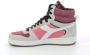 Diadora Magic Basket Mid Dames Hoge sneakers Dames Paars - Thumbnail 6