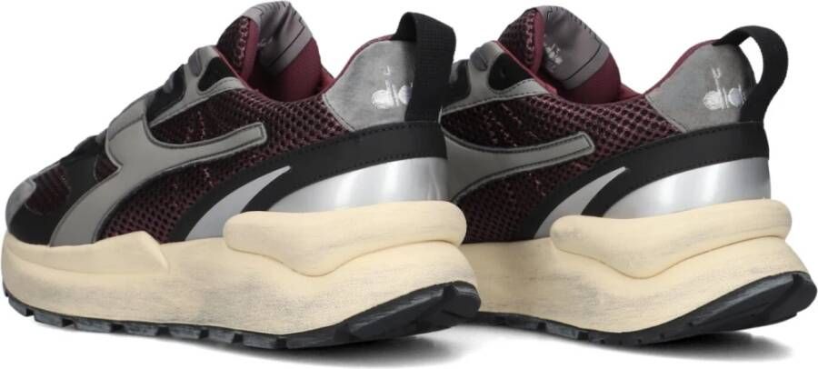 Diadora Mesh Runner Sneakers Grijs Multicolor Dames