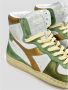DIADORA Hoge Sneakers Dames Met Mid Basket Sneaker Maat: 36 Materiaal: Leer Kleur: Groen - Thumbnail 10