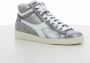 Diadora Metallic High-Top Game Schoenen Gray Dames - Thumbnail 2