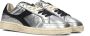 Diadora Heritage Prestige Metal Used Sneakers Leer Dames Zilver - Thumbnail 3