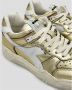 Diadora Metallic Sneaker Gouden Distressed Effect Yellow Unisex - Thumbnail 2
