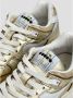 Diadora Metallic Sneaker Gouden Distressed Effect Yellow Unisex - Thumbnail 4
