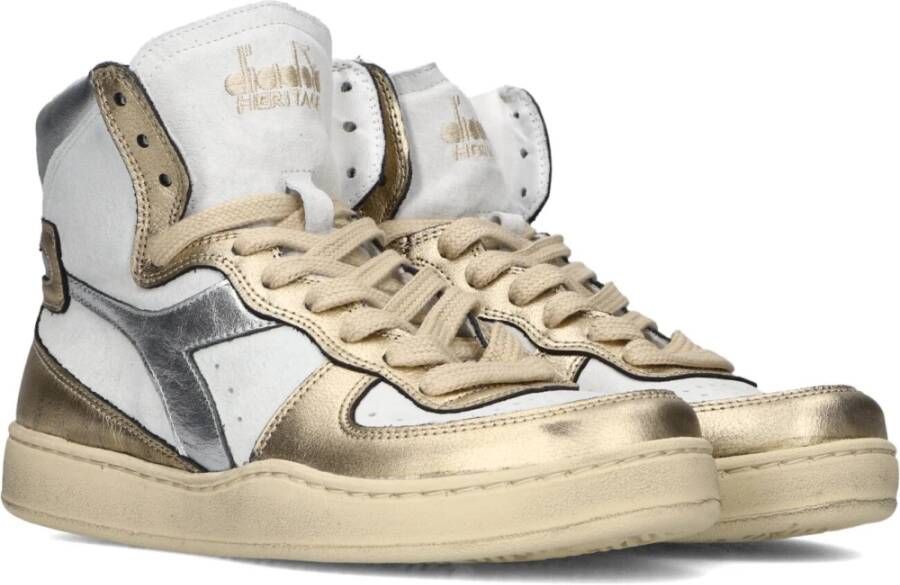Diadora Metallic Vintage High-Top Sneakers Multicolor Dames