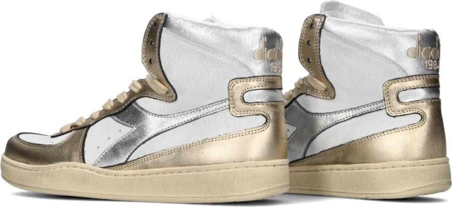 Diadora Metallic Vintage High-Top Sneakers Multicolor Dames