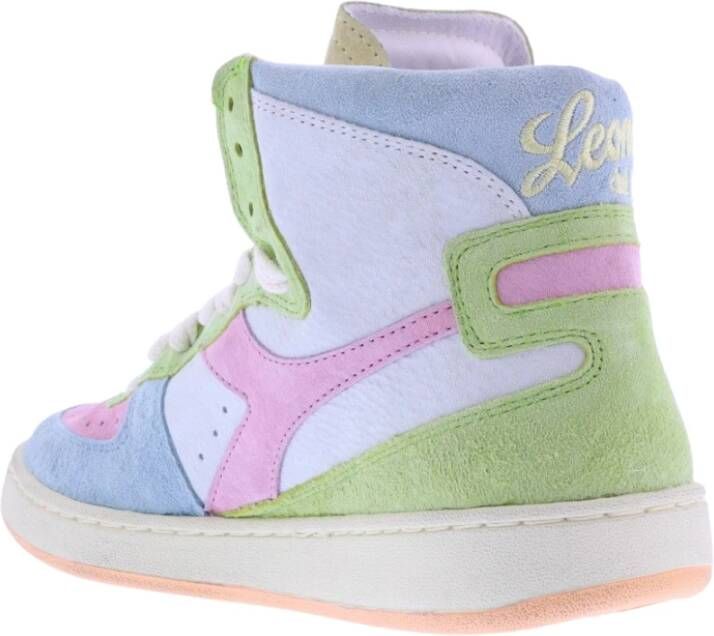 Diadora Regenboog Italië Basketbalschoenen Wit Unisex