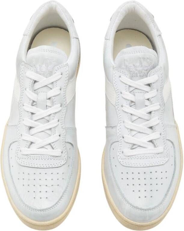 Diadora Mi Basket Low Used Wit Heren