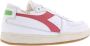 Diadora Heritage mi basket row cut sneakers wit c7114 white-garnet leer 42 5 (8+) - Thumbnail 6