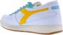 Diadora Mi Basket Row Cut Tennis Multicolor Dames - Thumbnail 2