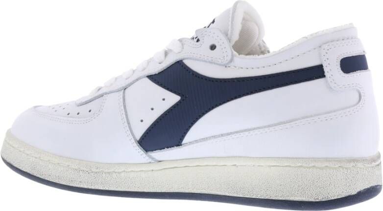 Diadora Mi Basket Row Cut White Dames