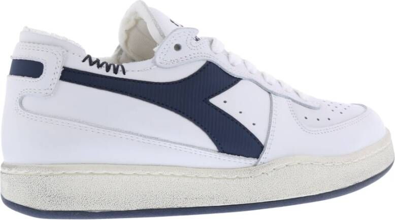 Diadora Mi Basket Row Cut White Dames