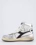 DIADORA Hoge Sneakers Dames Mi Basket Used Z Maat: 36 Materiaal: Leer Kleur: Zilver - Thumbnail 7