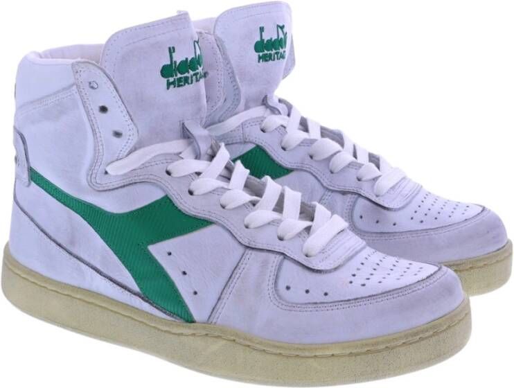 Diadora MI -mand gebruikt Wit Unisex