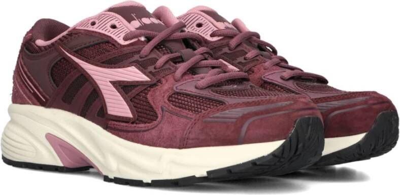 Diadora Mythos Star Dames Sneakers Paars Suède