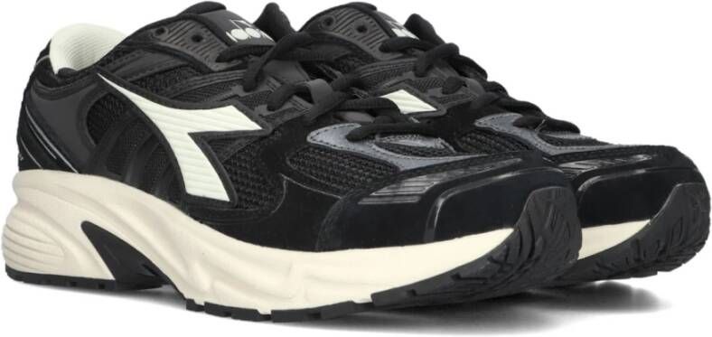 DIADORA HERITAGE Lage Sneakers Dames Mythos Star Maat: 39 Materiaal: Leer Kleur: Zwart - Foto 3