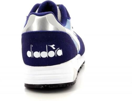 Diadora Comfortabele Lage Sneakers N902 Model Blauw Heren