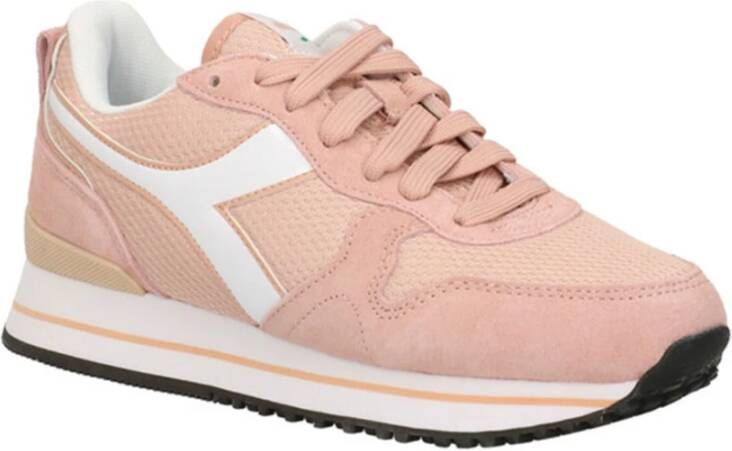 Diadora Olympie Platform Sneakers Roze Dames