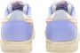 Diadora Paarse Leren Lage Basketball Sneakers - Thumbnail 2