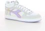 Diadora Paarse Magic Basket Sneakers White Dames - Thumbnail 2
