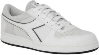 Diadora Polyurethaan en Leren Sneakers Heren Collectie Gray Heren