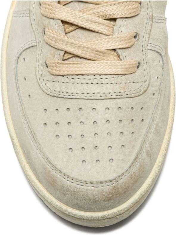 Diadora Premium Stone Washed Beige Sneakers