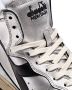 DIADORA Hoge Sneakers Dames Mi Basket Used Z Maat: 36 Materiaal: Leer Kleur: Zilver - Thumbnail 12
