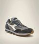 Diadora Premium Unisex Sneakers Equipe H Dirty Stone Wash Evo Blauw Heren - Thumbnail 11