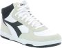 Retro Sneaker Game High Waxed Hoge sneakers Leren Sneaker Groen - Thumbnail 14