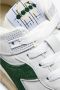 Diadora Sneakers Herfst Winter Collectie 100% Eco Leer 4 cm Hak Groen - Thumbnail 10