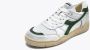 Diadora Sneakers Herfst Winter Collectie 100% Eco Leer 4 cm Hak Groen - Thumbnail 11