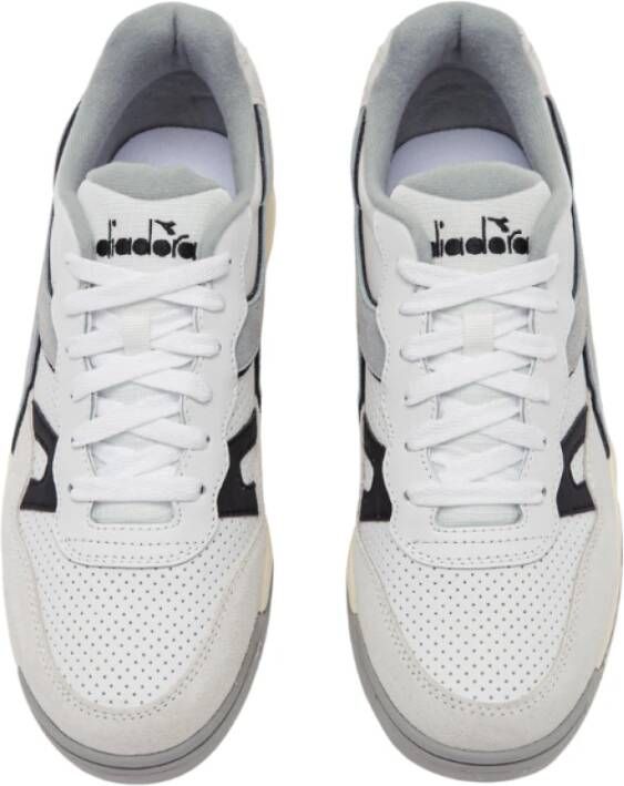 Diadora Retro-geïnspireerde Winner SL Sneaker Wit Heren