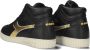 Diadora Game L High Waxed Wn Sneakers Leren Sneaker Dames Zwart - Thumbnail 4