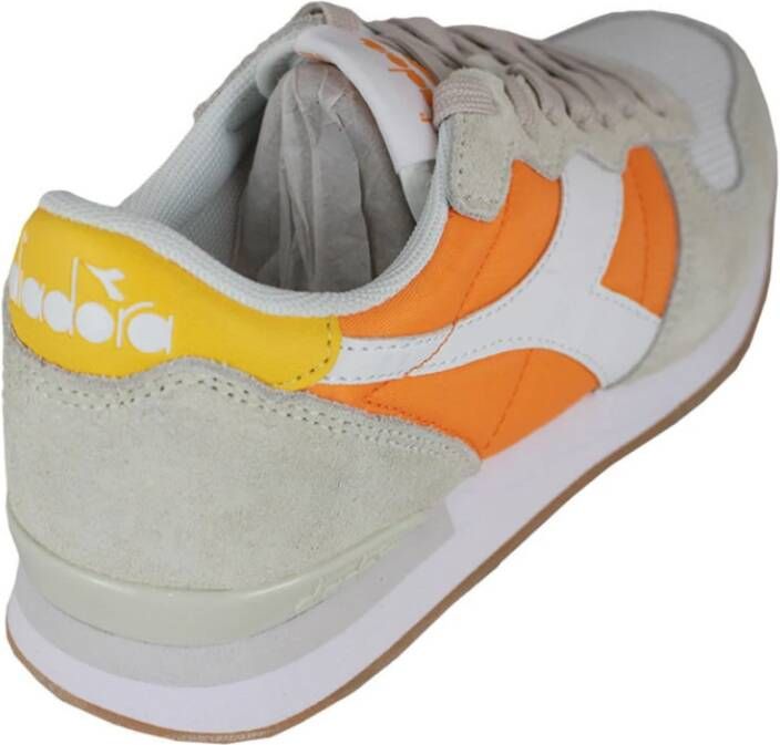 Diadora Retro Running Sneaker Wit Zinnia Citroenchroom