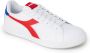 Diadora Verhoog je stijl met Torneo 101.178327 Sneakers Rood Heren - Thumbnail 2