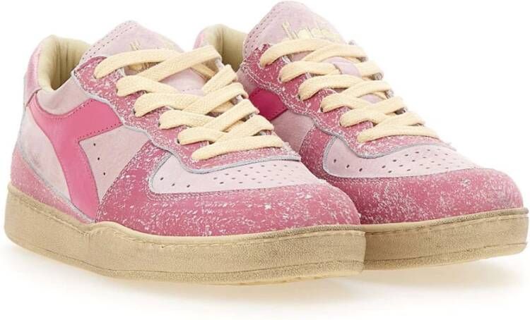 Diadora Roze Heritage Sneakers Pink Dames
