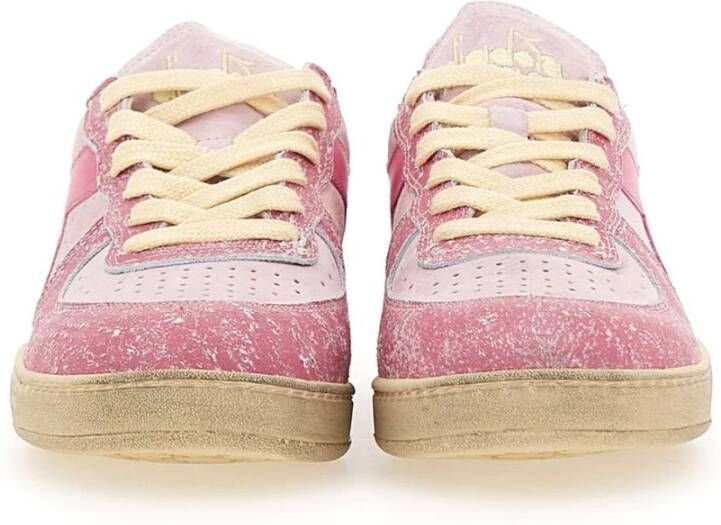 Diadora Roze Heritage Sneakers Pink Dames