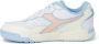 Diadora Roze Sneakers van Imitatieleer met Rubberen Zool Pink Dames - Thumbnail 3