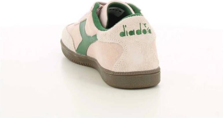 Diadora Roze Trainer Hairy Damesschoenen