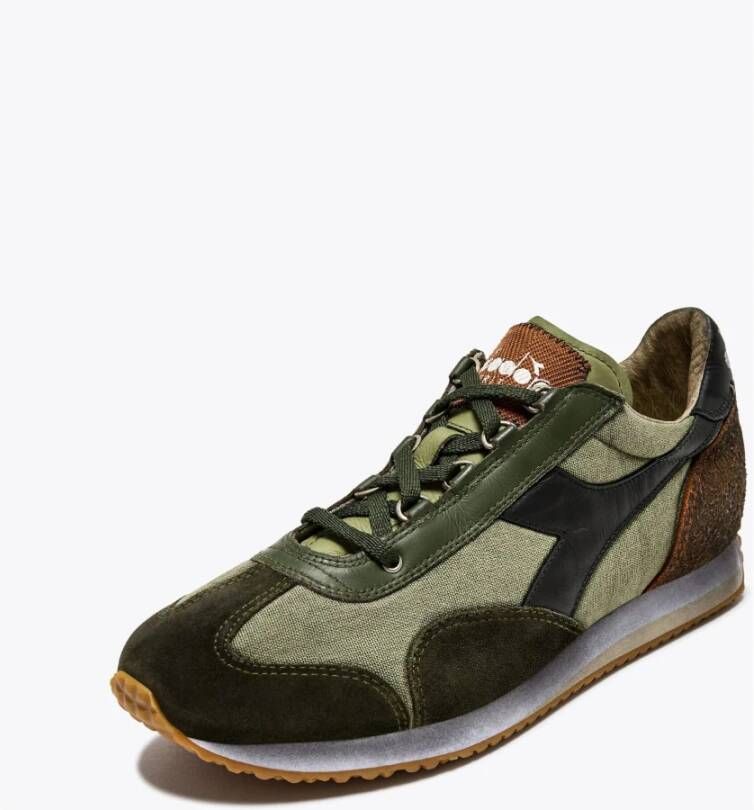 Diadora Salie Groene Sneakers Multicolor Heren
