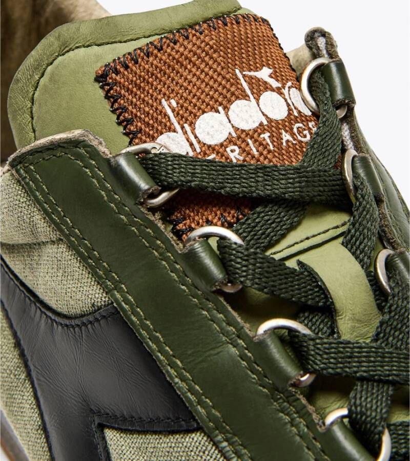 Diadora Salie Groene Sneakers Multicolor Heren