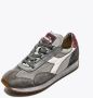 Diadora Geslachtsneutrale Heritage Sneakers Equipe H Dirty Stone Wash Evo Grijs Heren - Thumbnail 2