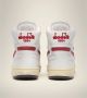 Diadora Heritage Mi Basket Used White Garnet Sneakers hoge-sneakers - Thumbnail 8