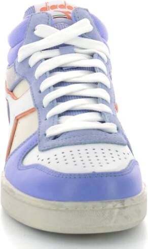 Diadora Magic Hoge Sneakers Blauw Dames
