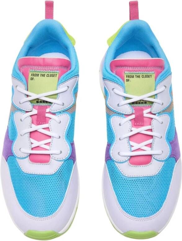 Diadora Jolly Mesh WN Sneakers Blauw Dames