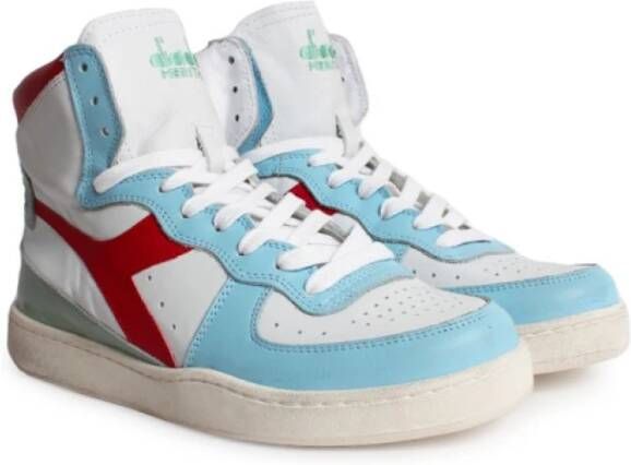 Diadora Vintage Heritage Sneakers Blauw Dames