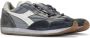 Diadora Premium Unisex Sneakers Equipe H Dirty Stone Wash Evo Blauw Heren - Thumbnail 14