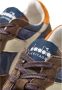 Diadora Sneakers Heren Lage sneakers Herenschoenen Suède Trident 90 ripsto Bruin combi - Thumbnail 6