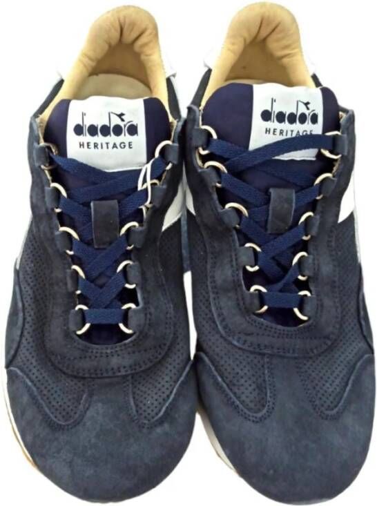 Diadora Suede SW Sneakers Blauw Heren