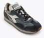 Diadora Premium Unisex Sneakers Equipe H Dirty Stone Wash Evo Blauw Heren - Thumbnail 3